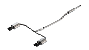 Picture of Borla 21-23 Kia K5 GT i4 AT FWD 4DR 2.00in 2.75in S-Type Exhaust - Black Chrome