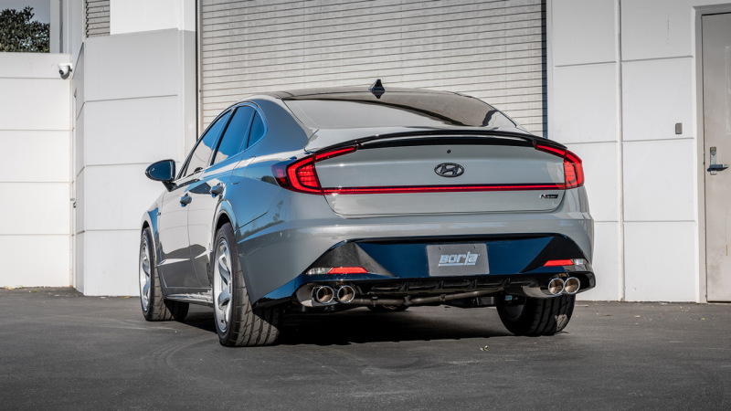 Picture of Borla 21-23 Hyundai Sonata N Line 2.5L i4 AT FWD 4DR 2.00in 2.75in S-Type Exhaust