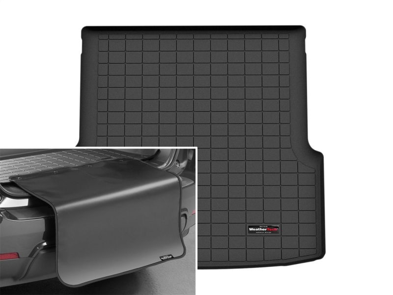 Picture of WeatherTech WT Cargo Liners-Black Floor Mats - 401537SK