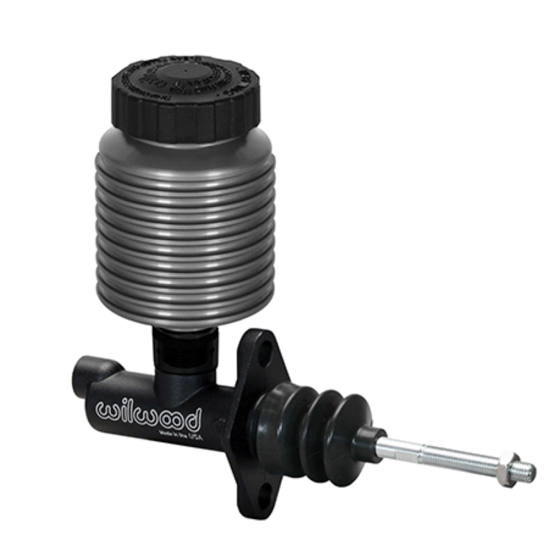 Picture of Wilwood Compact Remote MC w/ Direct Mount LW Anodized Billet Alum. Reservoir - 1.12 Bore 1/8-27 NPT