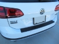 Picture of WeatherTech 17-19 Volkswagen Golf Alltrack/SportWagen BumperTopper - Black