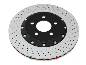 Picture of DBA 5000 Series Drilled Rotors Brake Rotors - DBA53927SLVXD