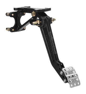 Picture of Wilwood Adjustable Balance Bar Single Brake Pedal - Single M/C - Swing Mount - 6.25-7:1