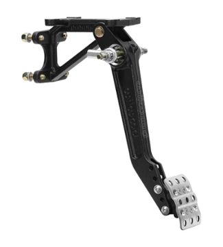 Picture of Wilwood Adjustable Tru-Bar Single Brake Pedal - Swing Mount - 6.25-7:1