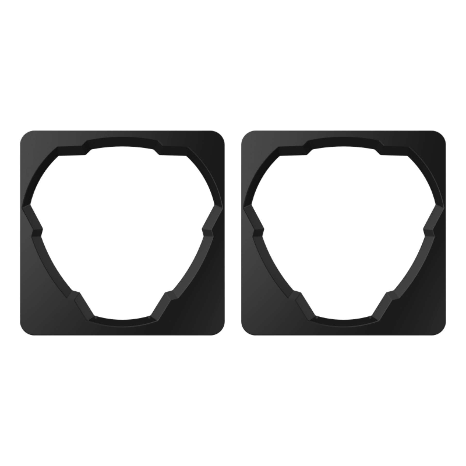 Picture of KC HiLiTES Square Universal Shrouds for Flex Era 3 Lights (Pair)