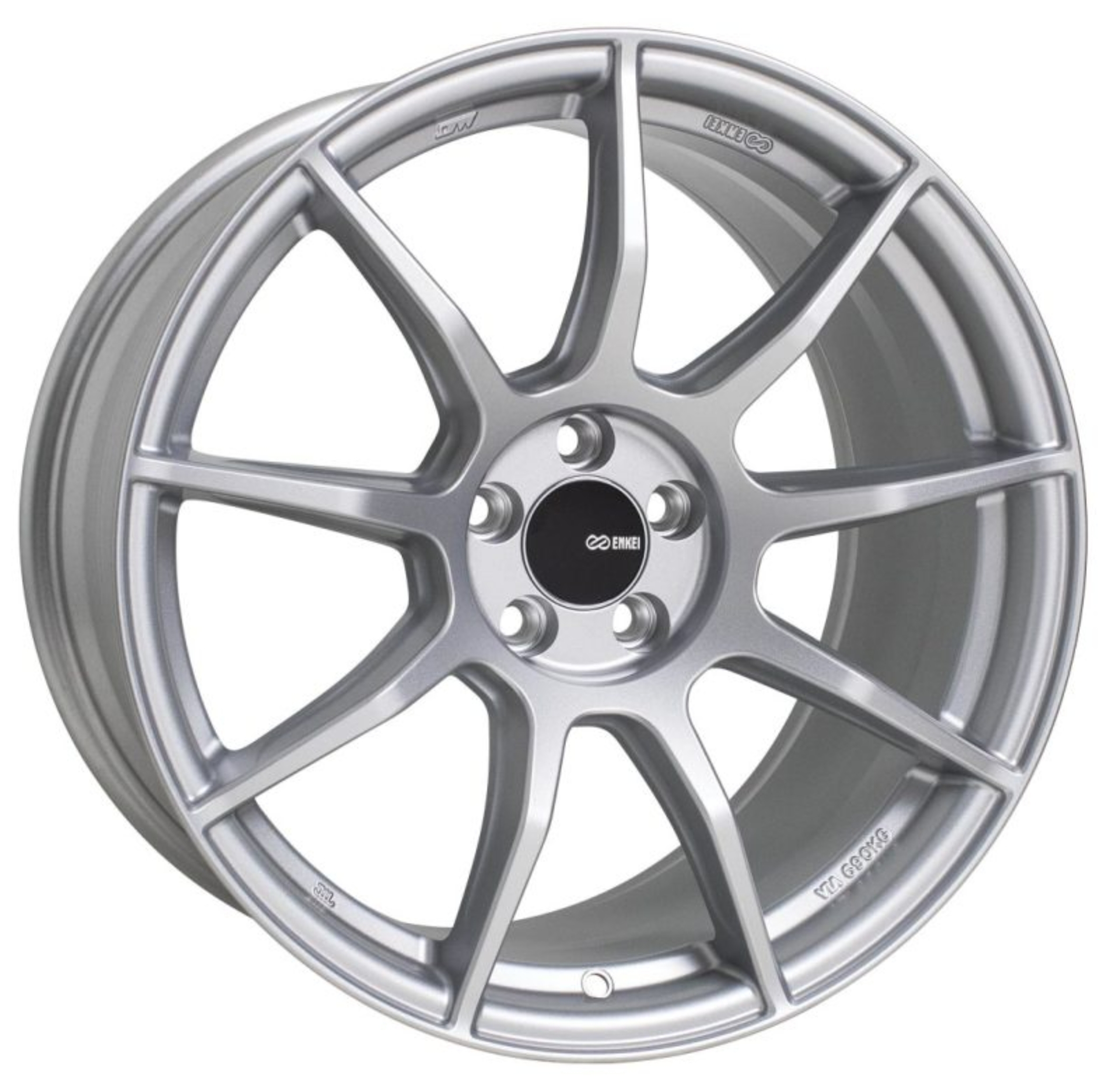 Picture of Enkei TS9 17x9 5x100 45mm Offset 72.6mm Bore Silver Paint