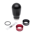 Picture of Cobb Subaru 6-Speed Tall Weighted COBB Shift Knob - Black (Incl. Both Red + Blk Collars)