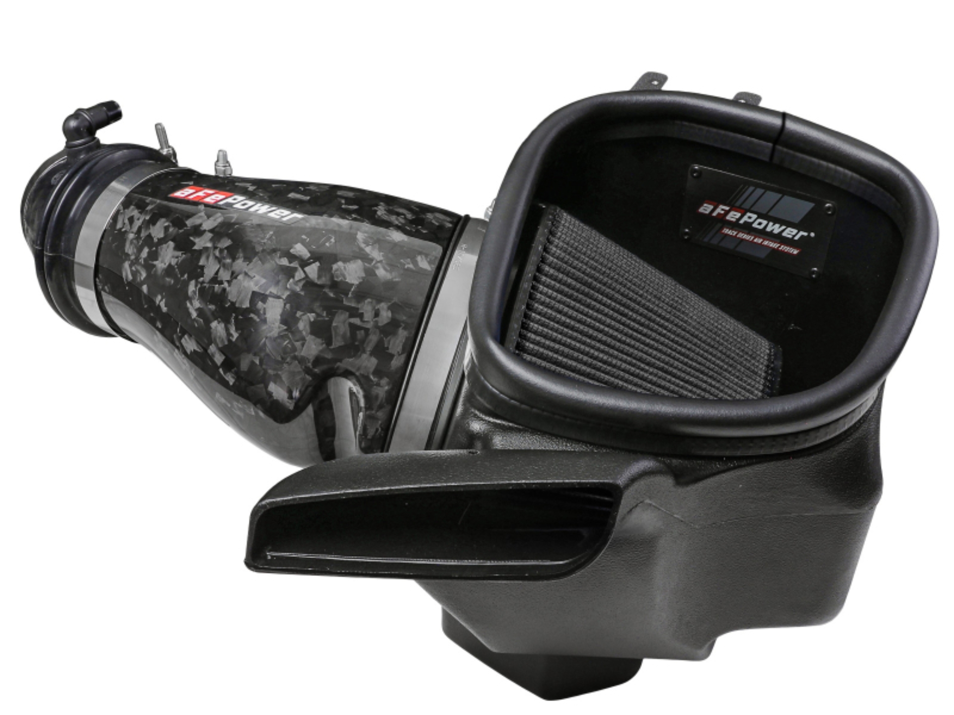 Picture of aFe 2021 Dodge Durango SRT Hellcat Track Series Carbon Fiber Cold Air Intake System w/ Pro 5R Filter