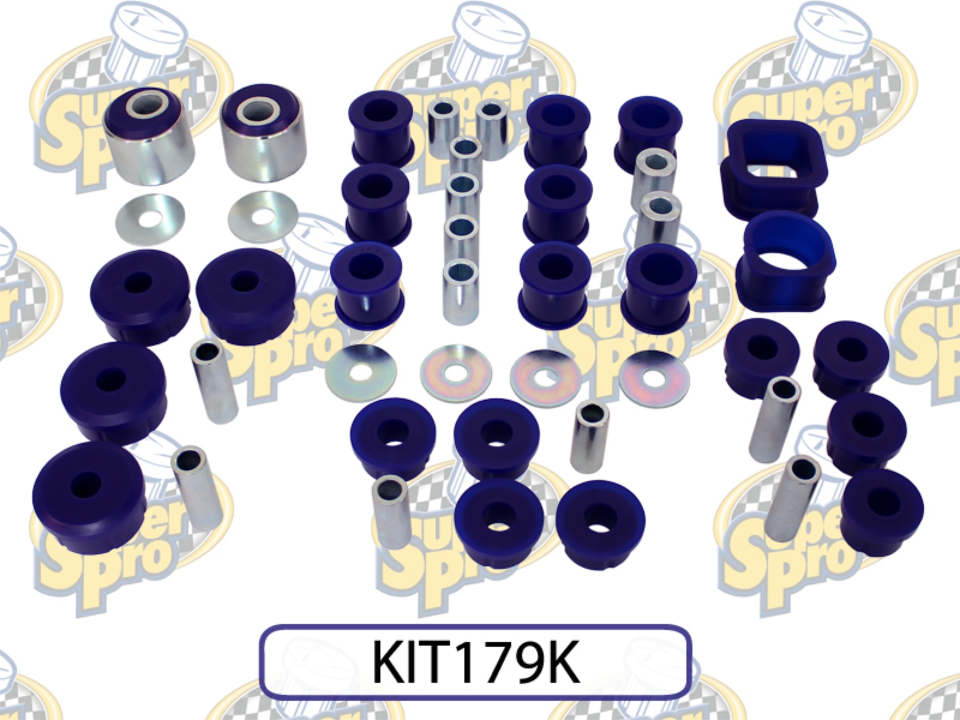 Picture of SuperPro 04-07 Impreza STi Front / Rear Vehicle Enhancement Bushing Kit