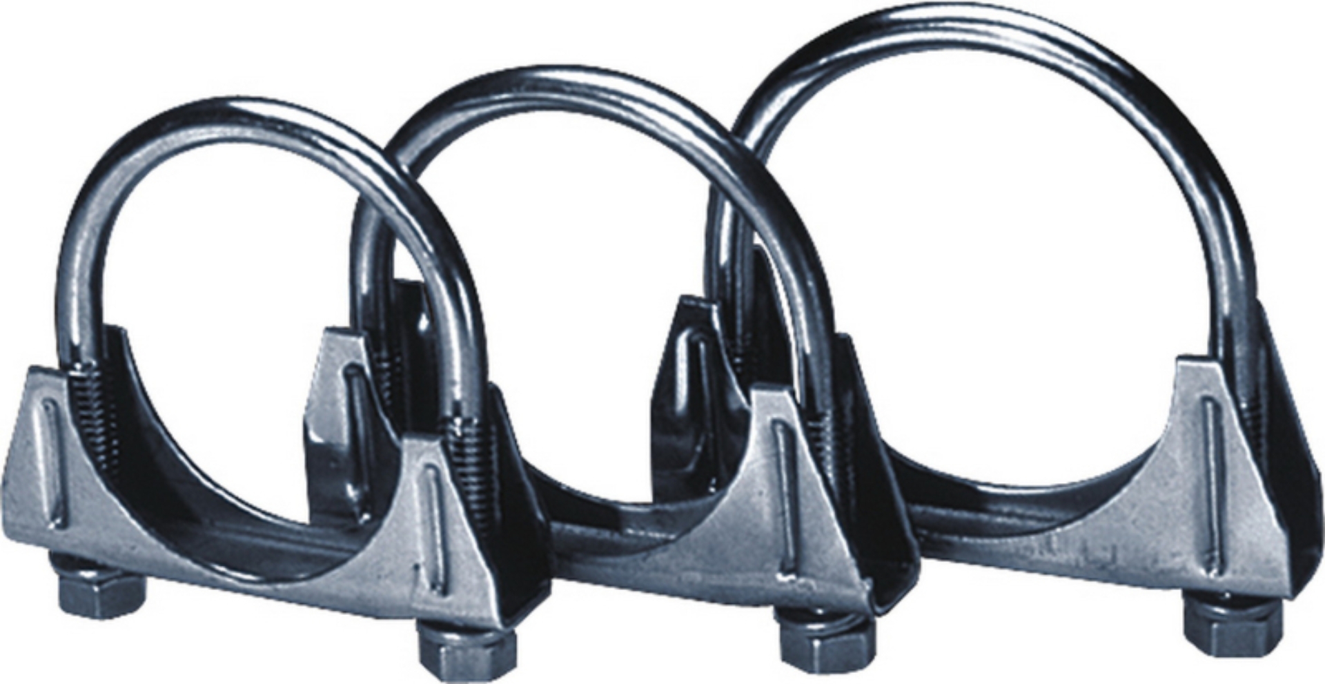Picture of Borla 2.75in T-304 Stainless Steel U-Bolt/ Saddle Clamp