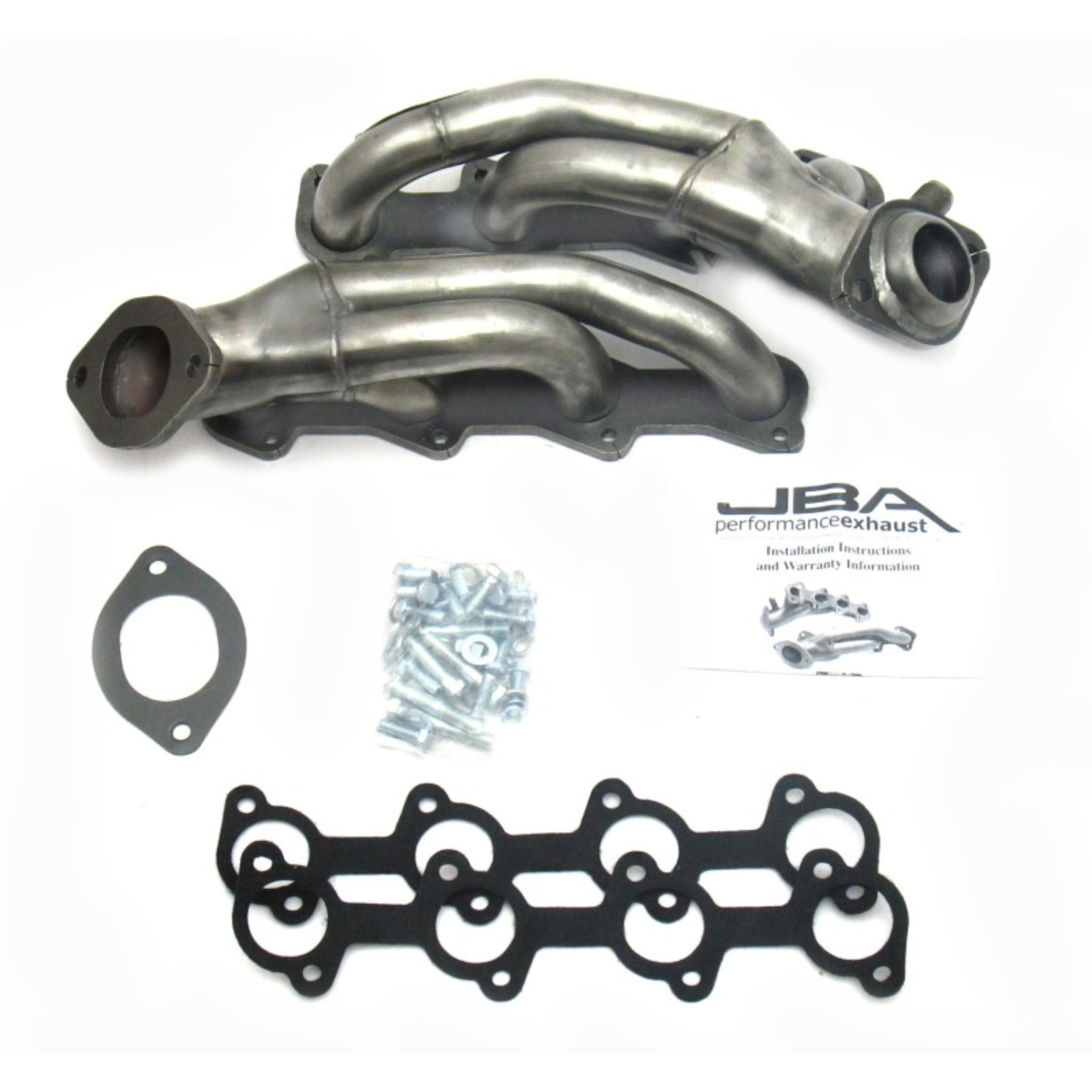 Picture of JBA 05-10 MUSTANG V6 1/2in Header Shorty Stainless Steel