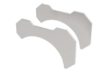 Picture of Borla 3in T-304 Stainless Steel Pipe/ Tube Bracket Kit (2 pieces)