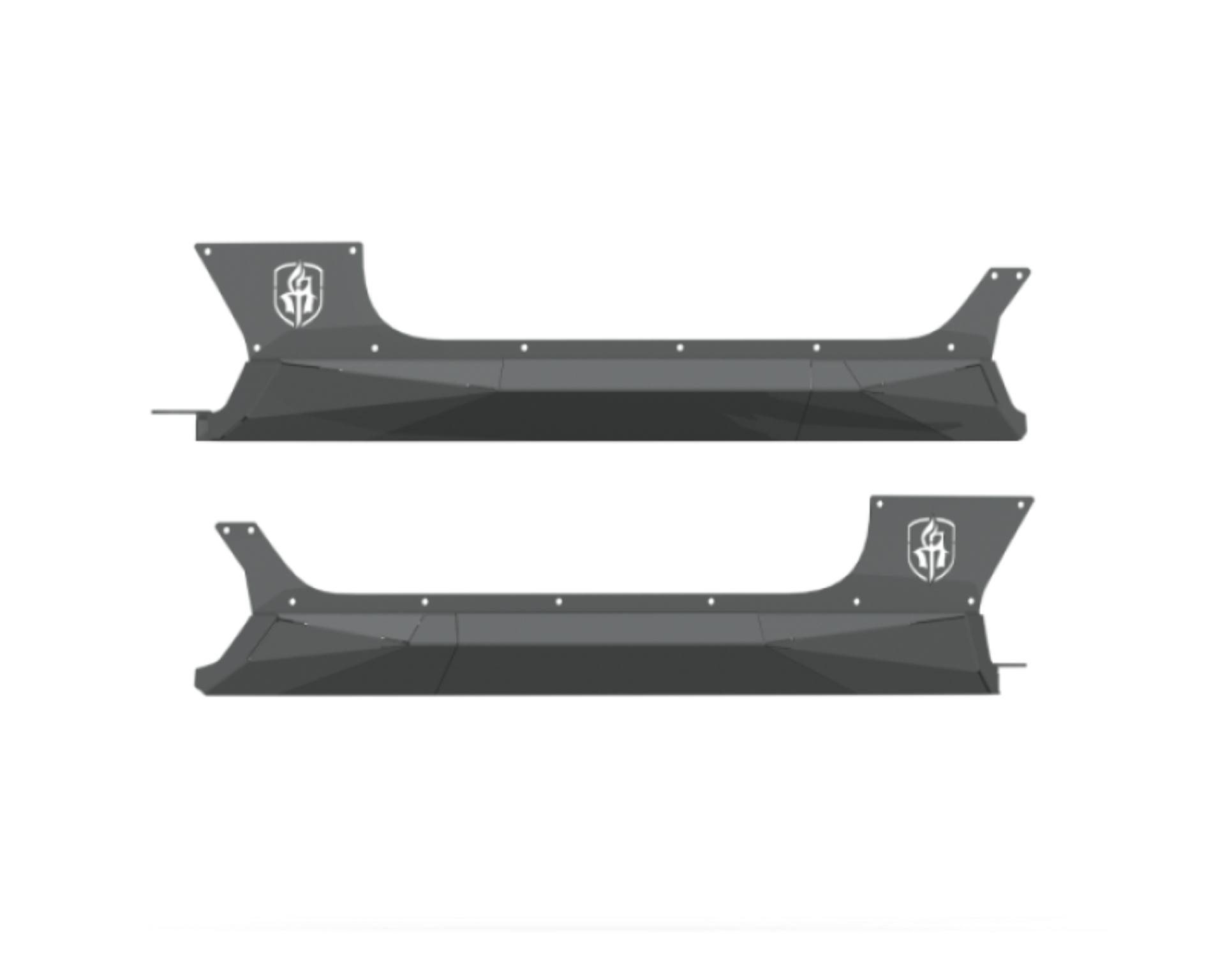 Picture of Road Armor 2018+ Jeep Wrangler JL 2-Door Stealth Rocker Guards - Tex Blk