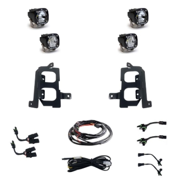 Picture of Baja Designs GMC 2020-22 Sierra 2500HD/3500HD S1 Dual Fog Pocket Light Kit