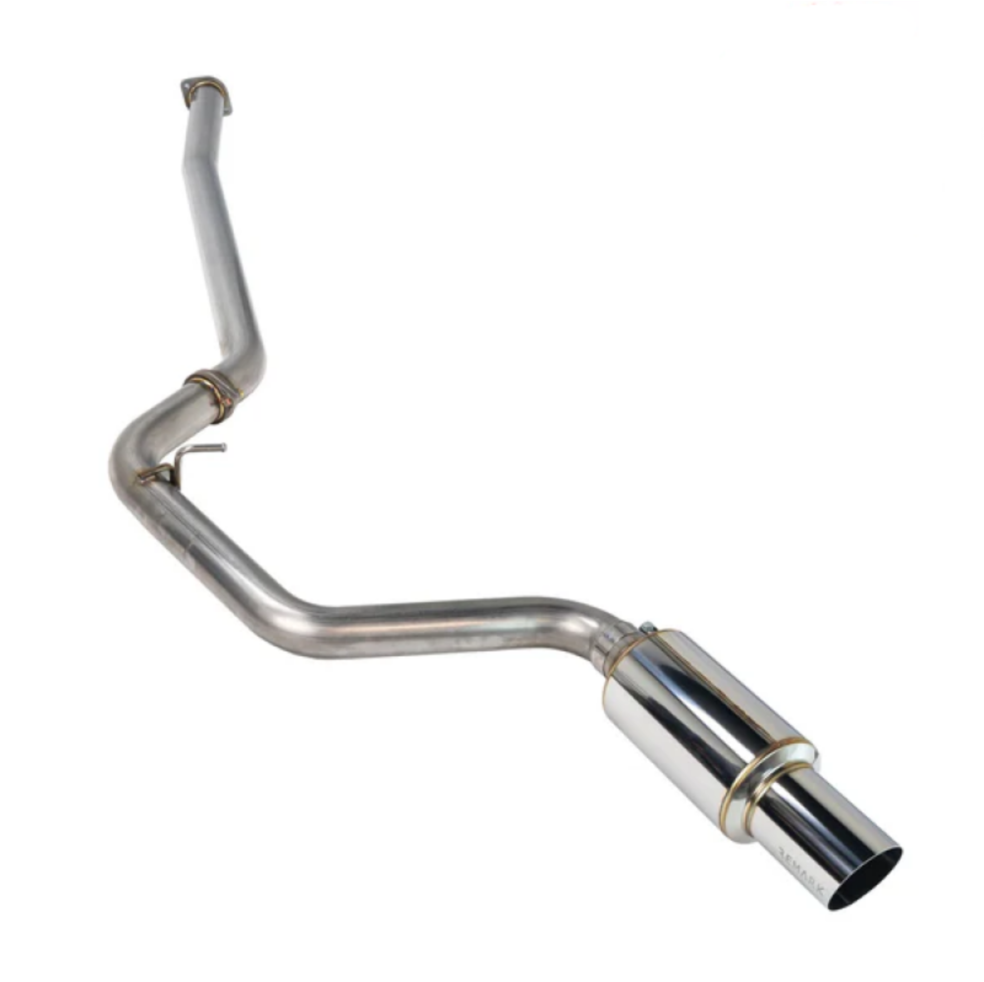 Picture of Remark 08-14 Subaru WRX / STI Hatch Cat-Back Exhaust R1 Spec Single Exit Stainless Steel