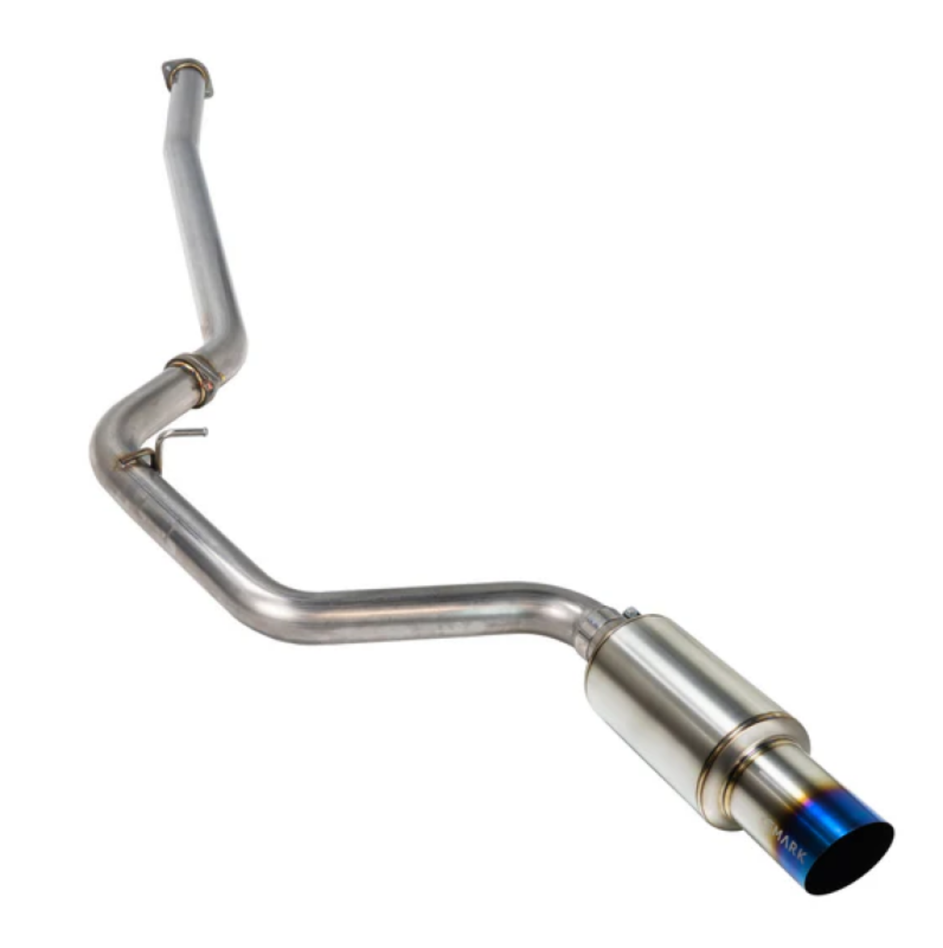 Picture of Remark 08-14 Subaru WRX / STI Hatch Cat-Back Exhaust R1 Spec Single Exit Titanium