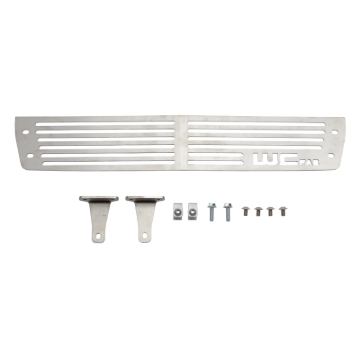 Picture of Wehrli 15-19 GMC Sierra 6.6L LML/L5P Duramax Bumper Grille - Raw Stainless Finish