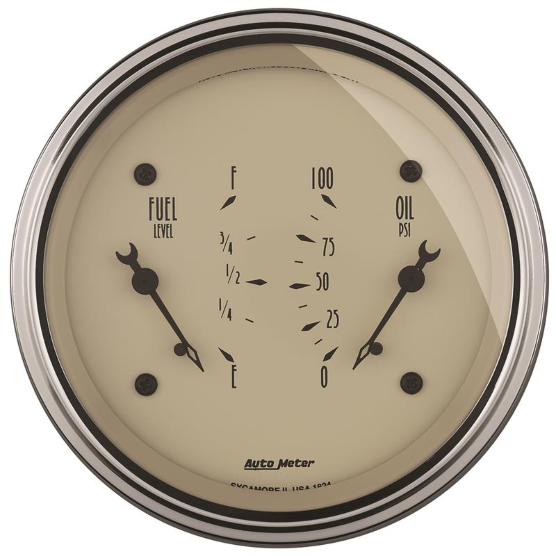 Picture of AutoMeter AM Antique Beige Gauges - 1824