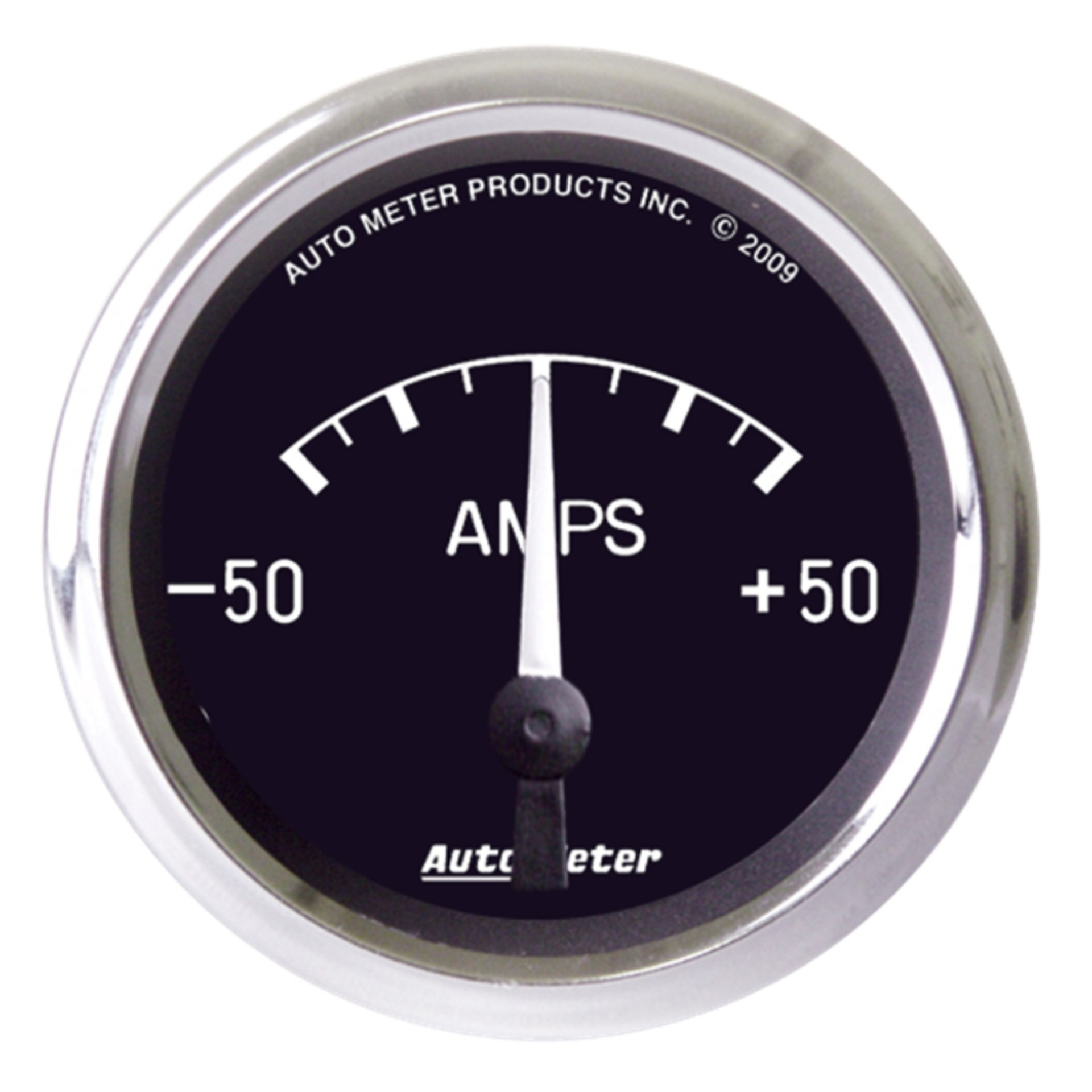 Picture of AutoMeter Gauge Ammeter 2-1/16in. 50A Electric Cobra