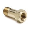 Picture of AutoMeter Fitting Adapter 3/8in. NPT Male Extension Brass For Mech. Temp. Gauge