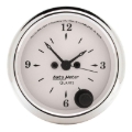 Picture of AutoMeter Gauge Clock 2-1/16in. 12HR Analog Old Tyme White