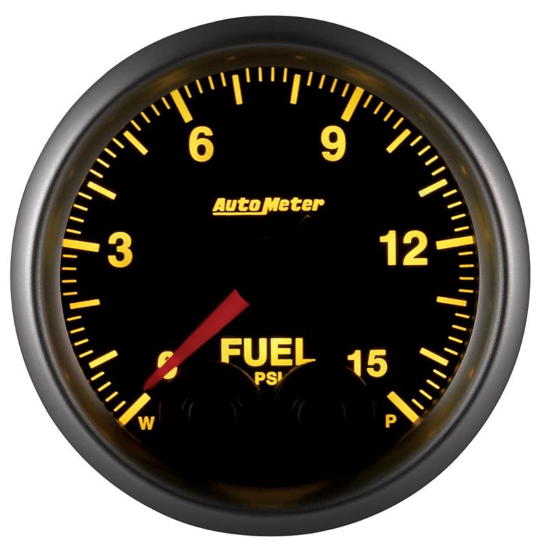Picture of AutoMeter Gauge Fuel Press 2-1/16in. 15PSI Stepper Motor W/Peak & Warn Elite