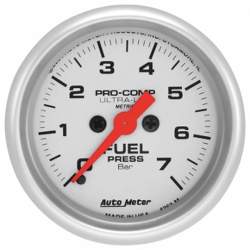 Picture of AutoMeter Gauge Fuel Pressure 2-1/16in. 7 Bar Electric Ultra-Lite