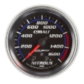 Picture of AutoMeter Gauge Nitrous Press 2-5/8in. 1600PSI Stepper Motor W/ Peak & Warn Cobalt