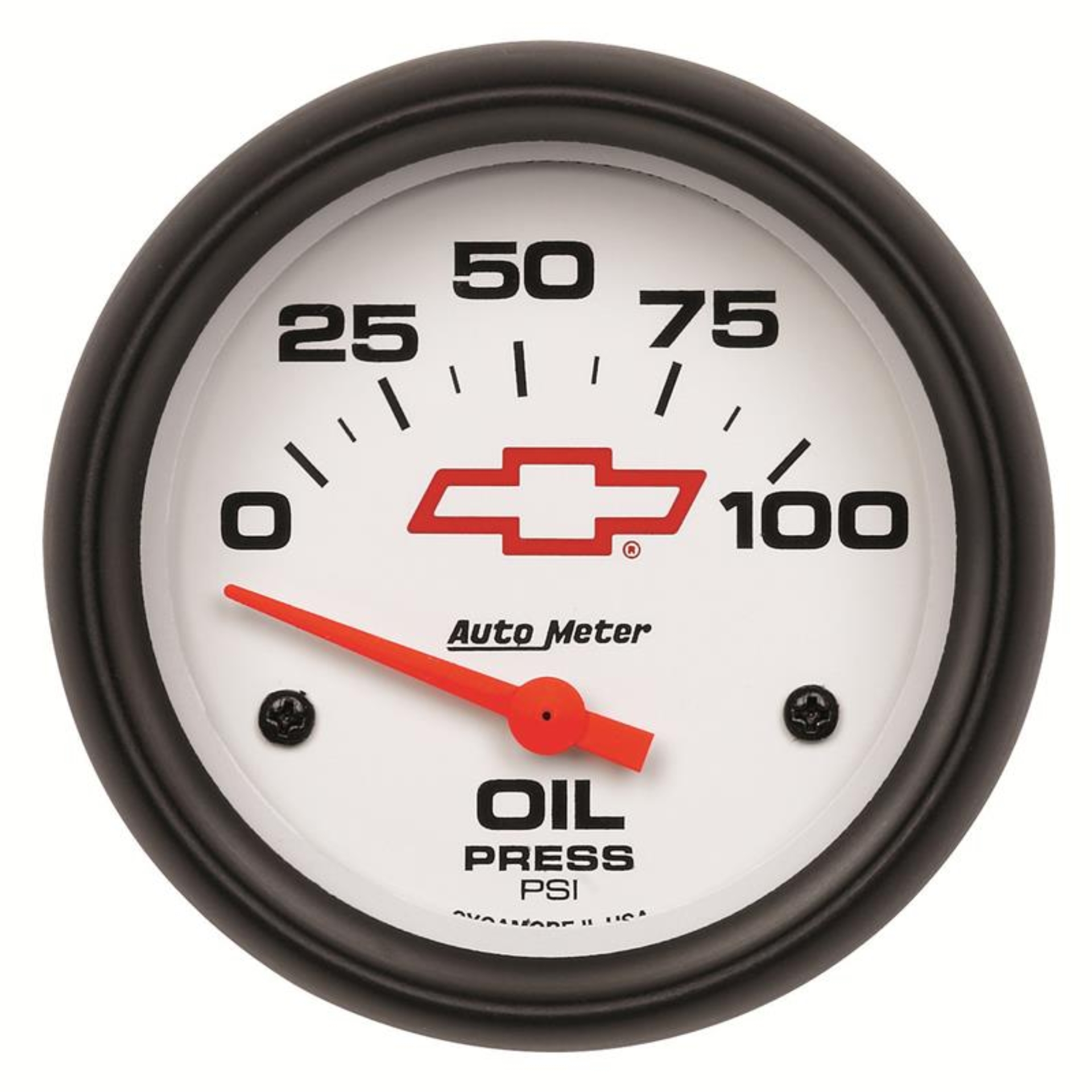Picture of AutoMeter AM Chevy White Gauges - 5827-00406