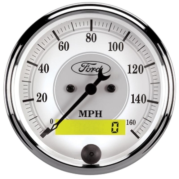 Picture of AutoMeter Gauge Speedometer 3-1/8in. 160MPH Elec. Prog. W/ Lcd Odo Ford Masterpiece