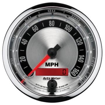 Picture of AutoMeter Gauge Speedometer 3-3/8in. 160MPH Elec. Programmable American Muscle