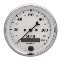 Picture of AutoMeter Gauge Speedo. 3-3/8in. 120MPH Elec. Prog. W/ Lcd Odo Old Tyme White