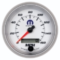 Picture of AutoMeter Gauge Speedometer 3-3/8in. 160MPH Elec. Programmable White Mopar