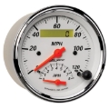 Picture of AutoMeter Gauge Tach/Speedo 3-3/8in. 120MPH & 8K RPM Elec. Program. Arctic White