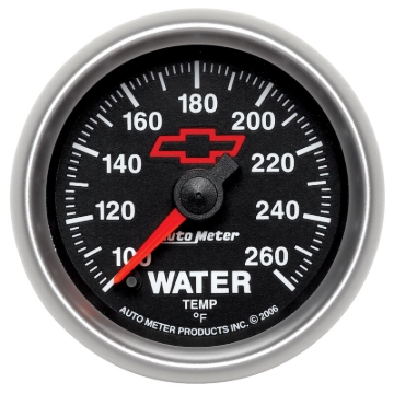 Picture of AutoMeter AM Chevy Black Gauges - 3655-00406