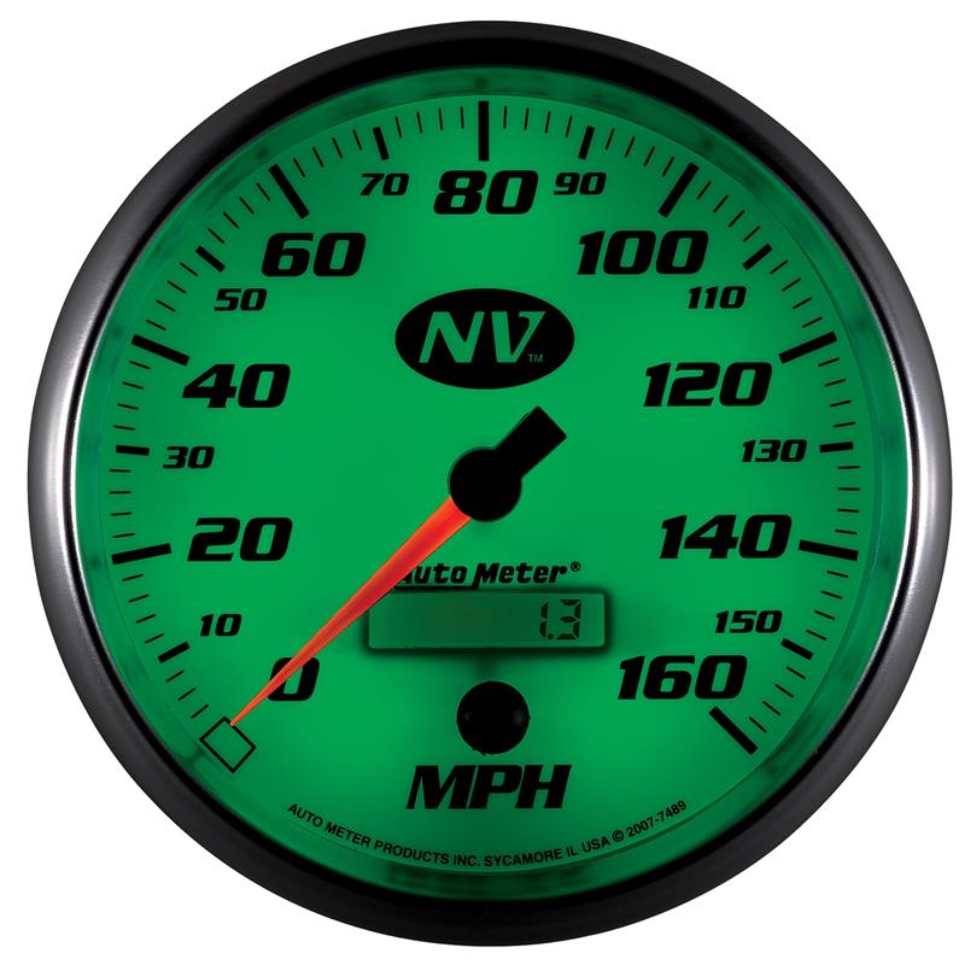 Picture of AutoMeter Gauge Speedometer 5in. 160MPH Elec. Programmable NV