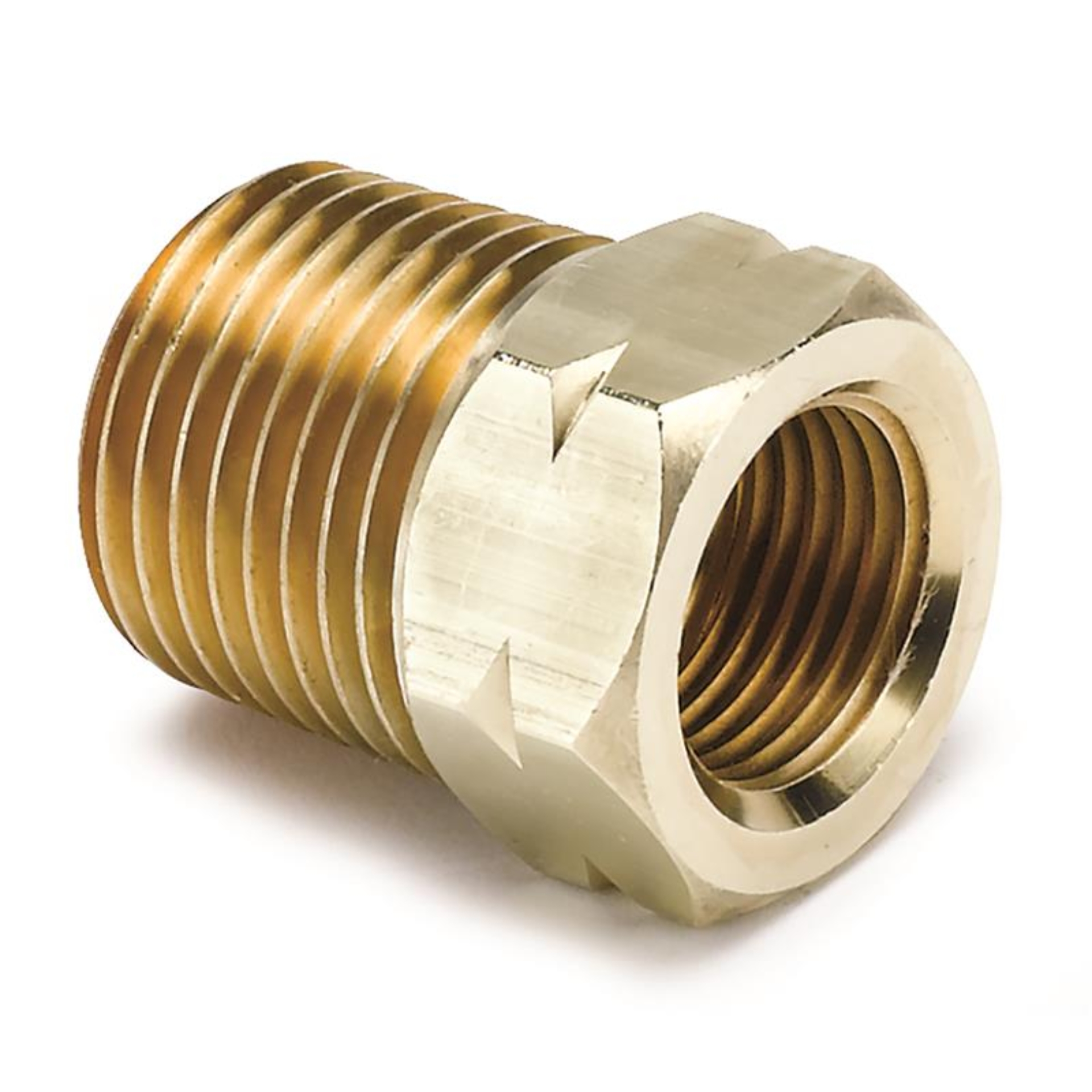 Picture of AutoMeter Fitting Adapter 1/2in. NPT Male Brass For Auto Gauge Mech. Temp.