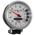 Picture of AutoMeter Gauge Tach 5in. 9K RPM Pedestal Datalogging Ultimate Dl Playback Silver