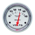 Picture of AutoMeter Gauge Voltmeter 2-5/8in. 18V Electric Marine Chrome
