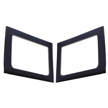 Picture of '11-'18 Wrangler JK 4-Door - Black Original Finish Rear Side Window Only