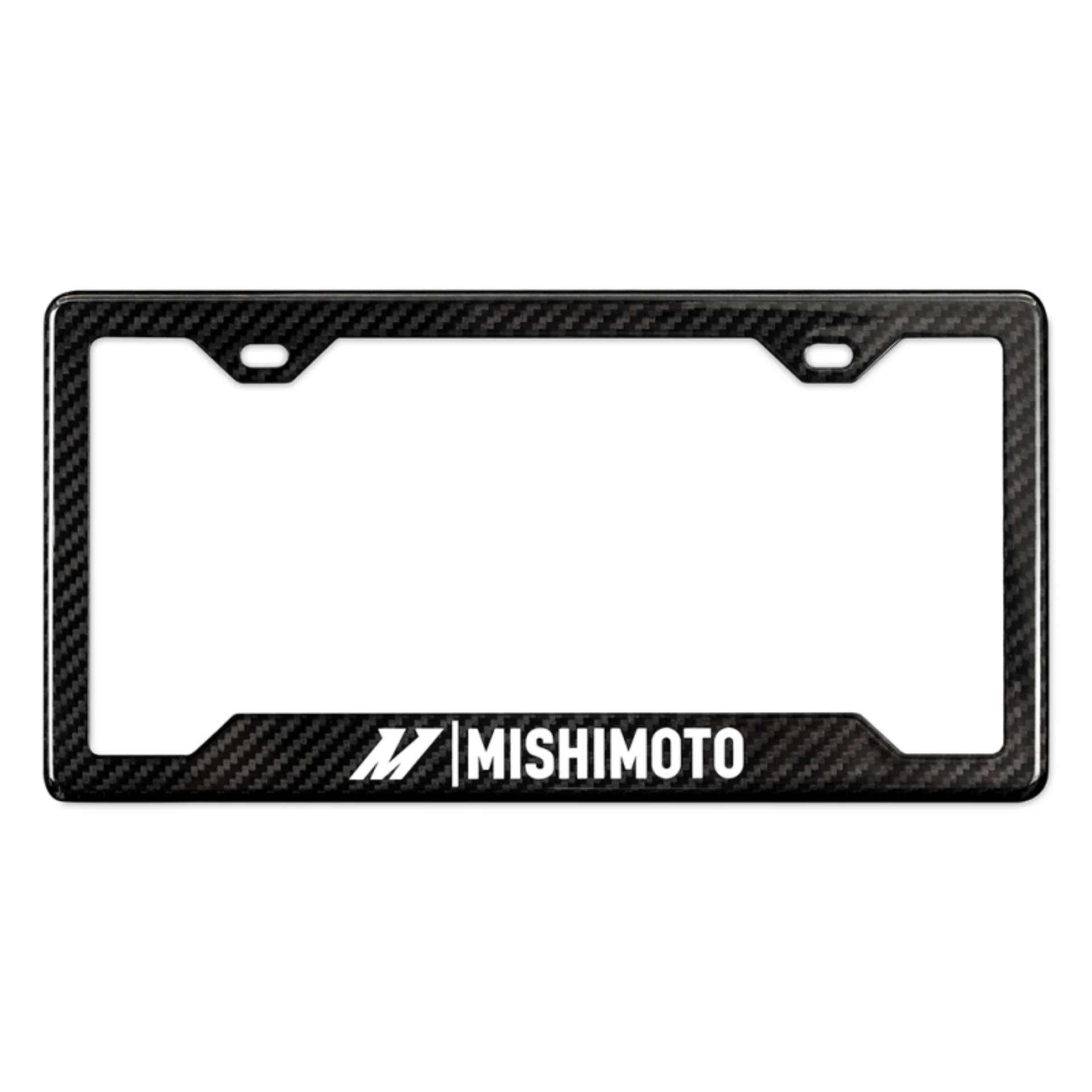 Picture of Mishimoto Carbon Fiber License Plate Frame - Gloss