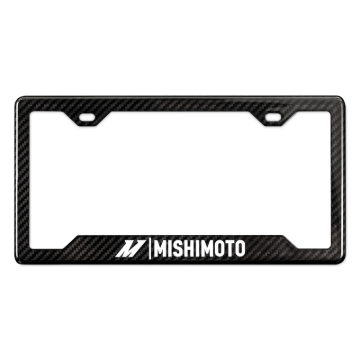 Picture of Mishimoto Carbon Fiber License Plate Frame - Gloss