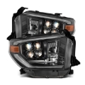 Picture of AlphaRex 14-21 Toyota Tundra NOVA-Series LED Proj Headlights Alpha-Blk w/Actv Light & Seq. Sig + DRL