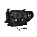 Picture of AlphaRex 14-21 Toyota Tundra PRO-Series Projector Headlights Black w/Seq. Sig. + DRL