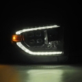 Picture of AlphaRex 14-21 Toyota Tundra NOVA-Series LED Proj Headlights Alpha-Blk w/Actv Light & Seq. Sig + DRL