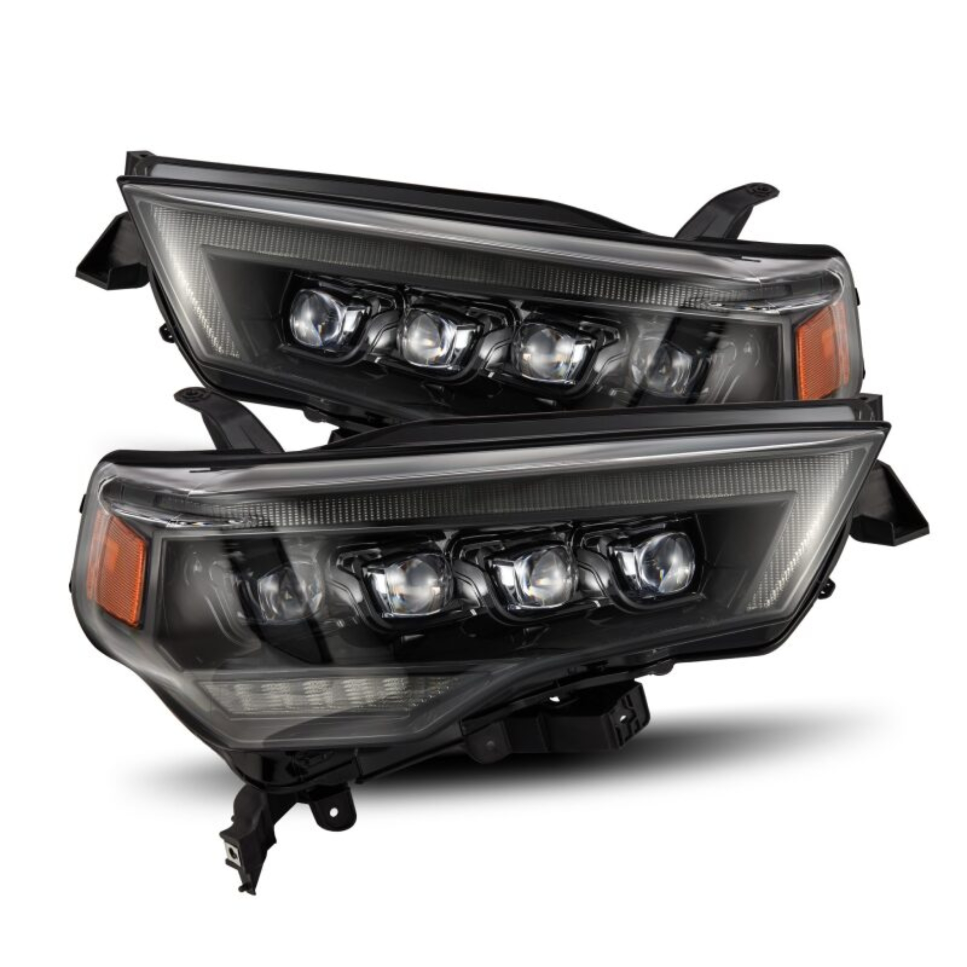 Picture of AlphaRex 14-22 Toyota 4Runner (2021 Req. Conv) NOVA LED Proj HL Alpha-Blk Actv Lgt Seq. Sig + SB DRL