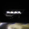 Picture of AlphaRex 14-22 Toyota 4Runner (2021 Req. Conv) NOVA LED Proj HL Blk w/Actv Light & Seq. Sig + SB DRL