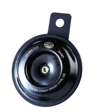 Picture of Hella Horn Bl Blk Disc Ht Mcycle 12V Univ