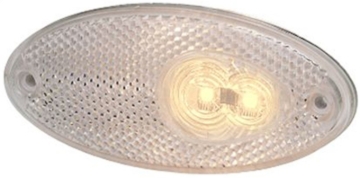 Picture of LIGHT S MRKR 4295 LED REFL WHT OVL 12V