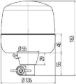 Picture of Hella Led Lamp 12/24V Amber Flex Mounting 2Rl